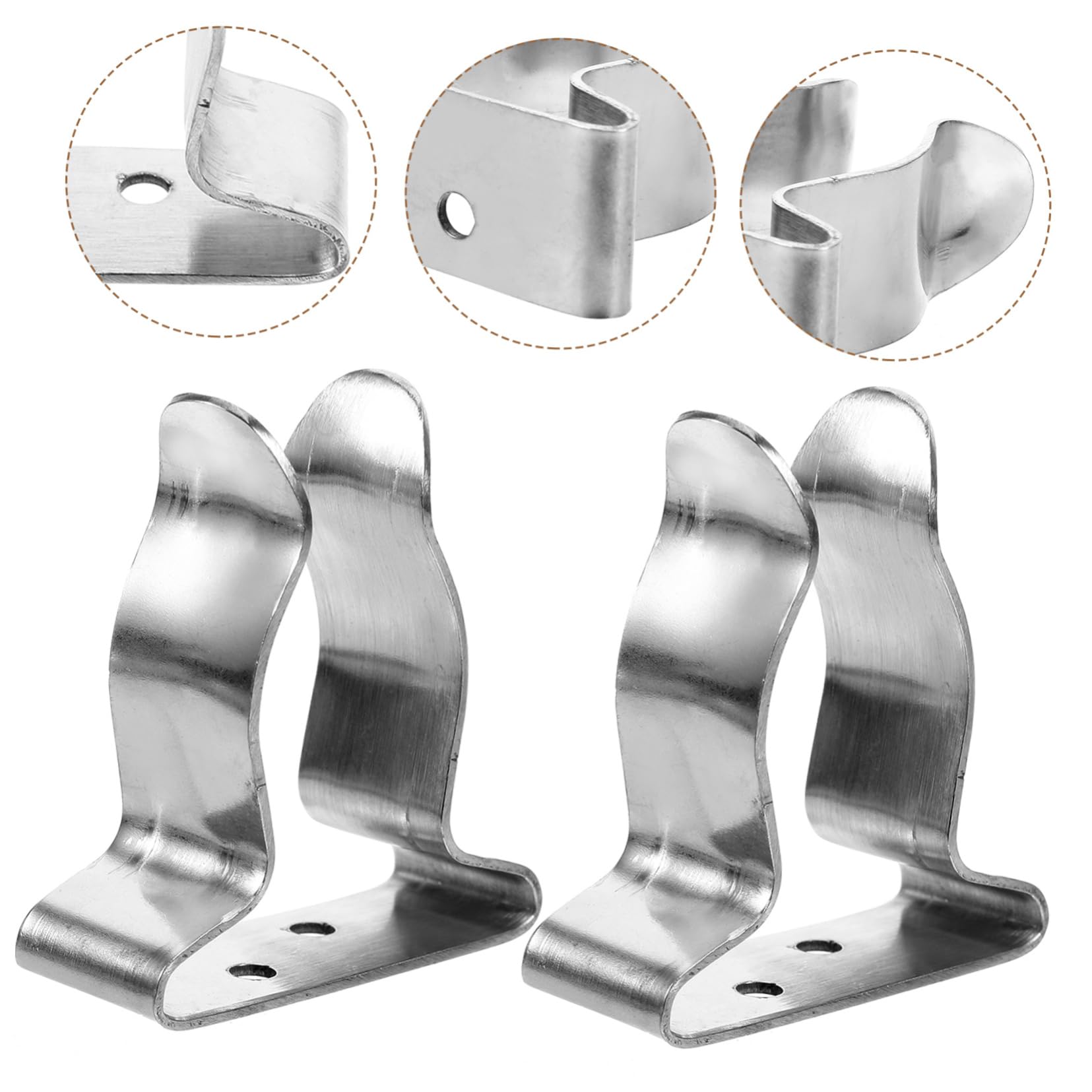 Toddmomy Support De Fixation De Pagaie Rouleau De Remorque De Bateau Poignées Accessoire De Kayak Accessoire De Randonnée en Kayak Support De Pagaie Solide Clip De Pagaie