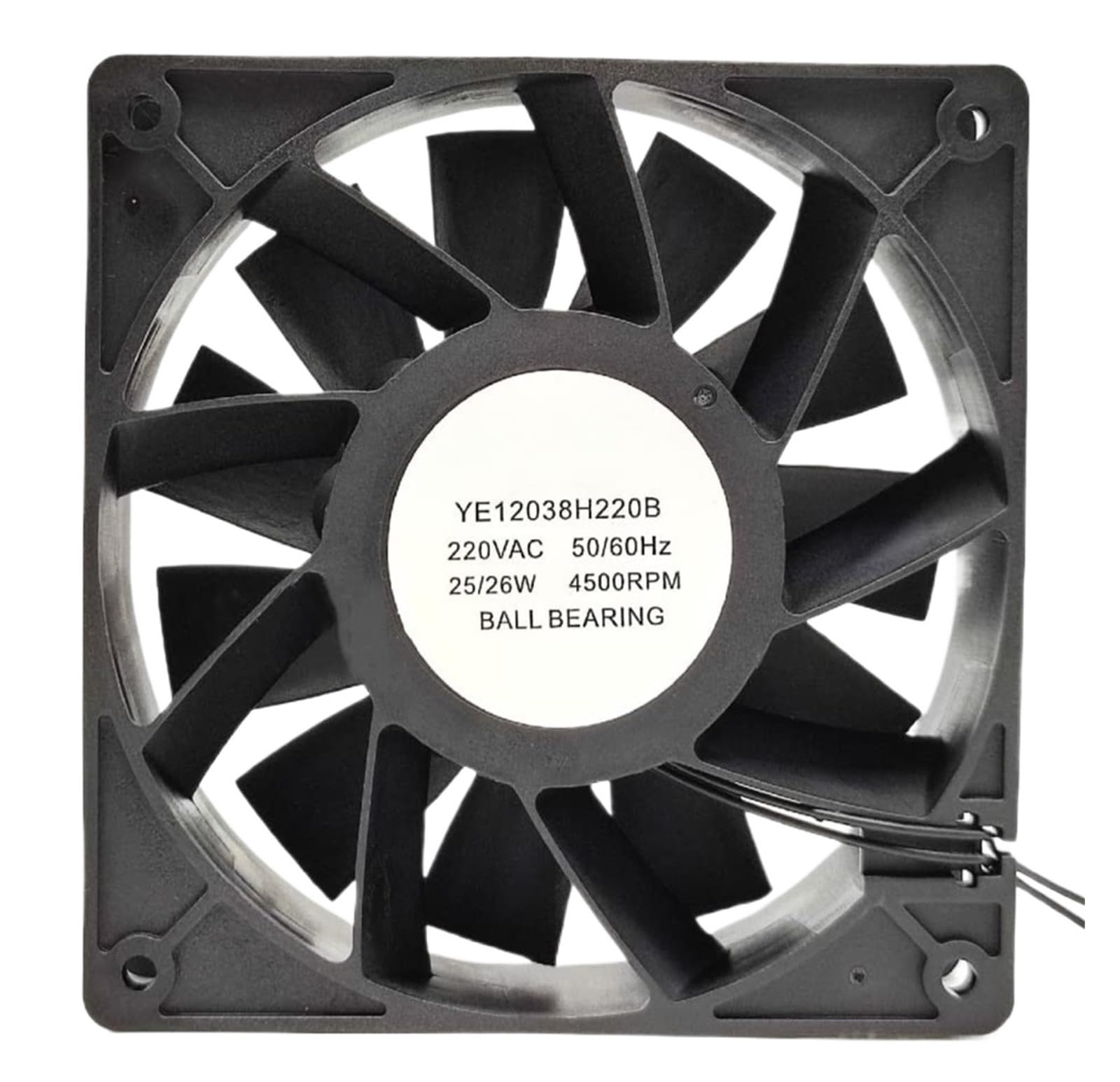LZIKKGKI YE12038H220B 220V Cooling Fan