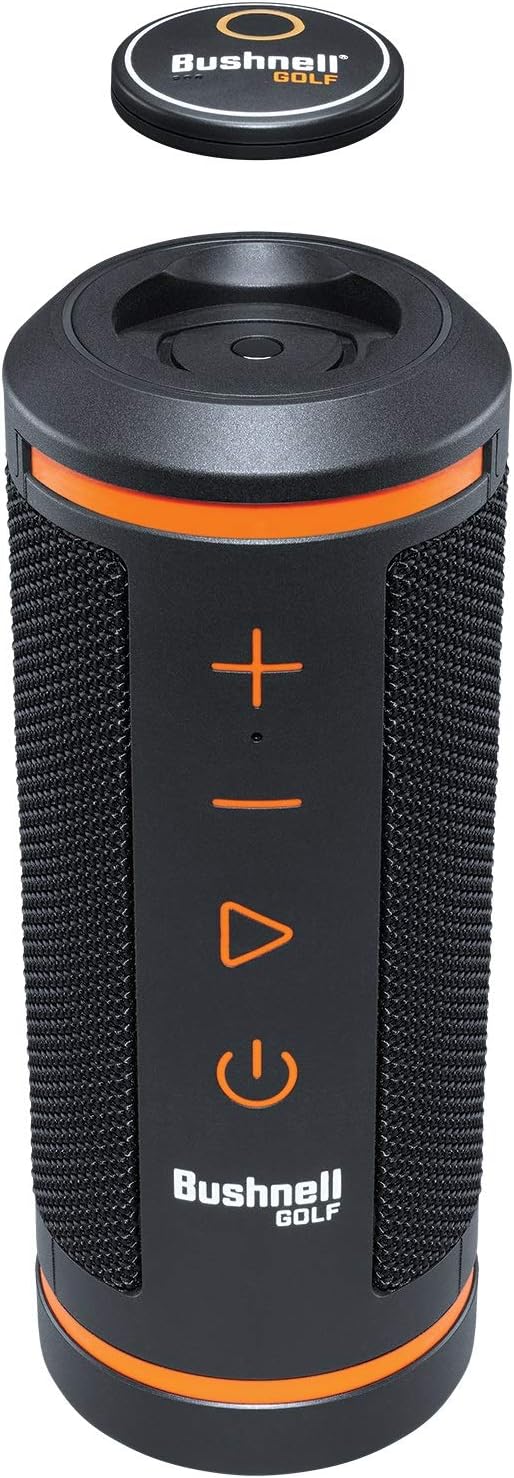 Bushnell Wingman HD 2026 Golf GPS Speaker Bundle - 3.5” Color HD Touchscreen, 360 Audio, 2 x 10 Watt Speakers, BITE Mount with PlayBetter Portable Charger & Protective Wingman Pouch ASIN