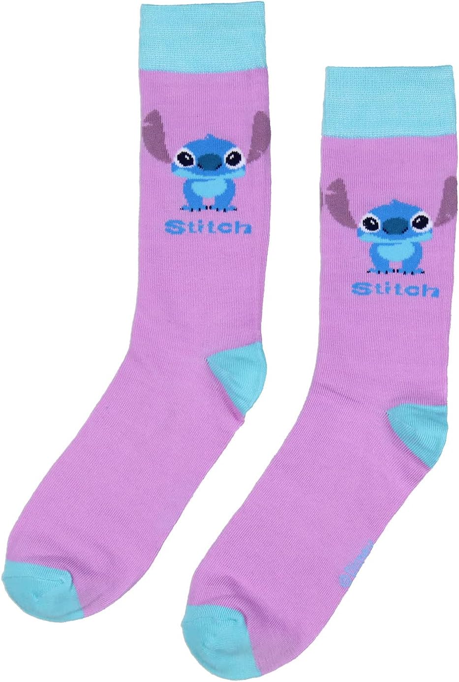 Disney Lilo and Stitch 3 Pairs of Socks And Pint Glass Gift Set Bundle - Image 4