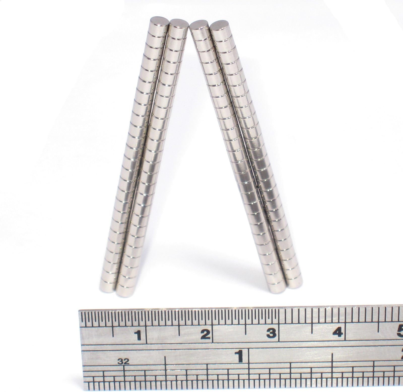 Spider Magnetics Ltd 100 Tiny Disc Magnets 3x2 mm Neodymium Small Craft Magnet 3mm diameter x 2mm