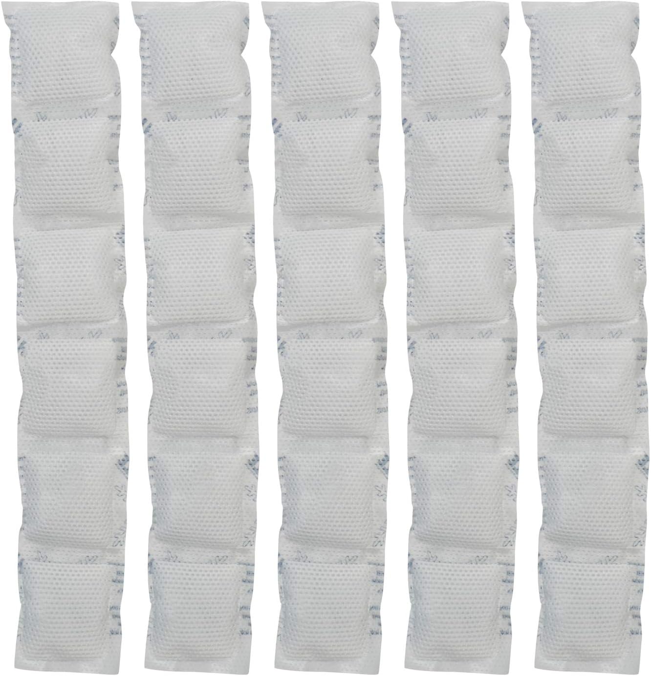 ThermaFreezeReplacement Inserts for Ice Bandanas - 5 Pack - 6.4 x 38 cm / 2.5 x 15 inch Size (6 x 1 Cell Size) - Made in USA