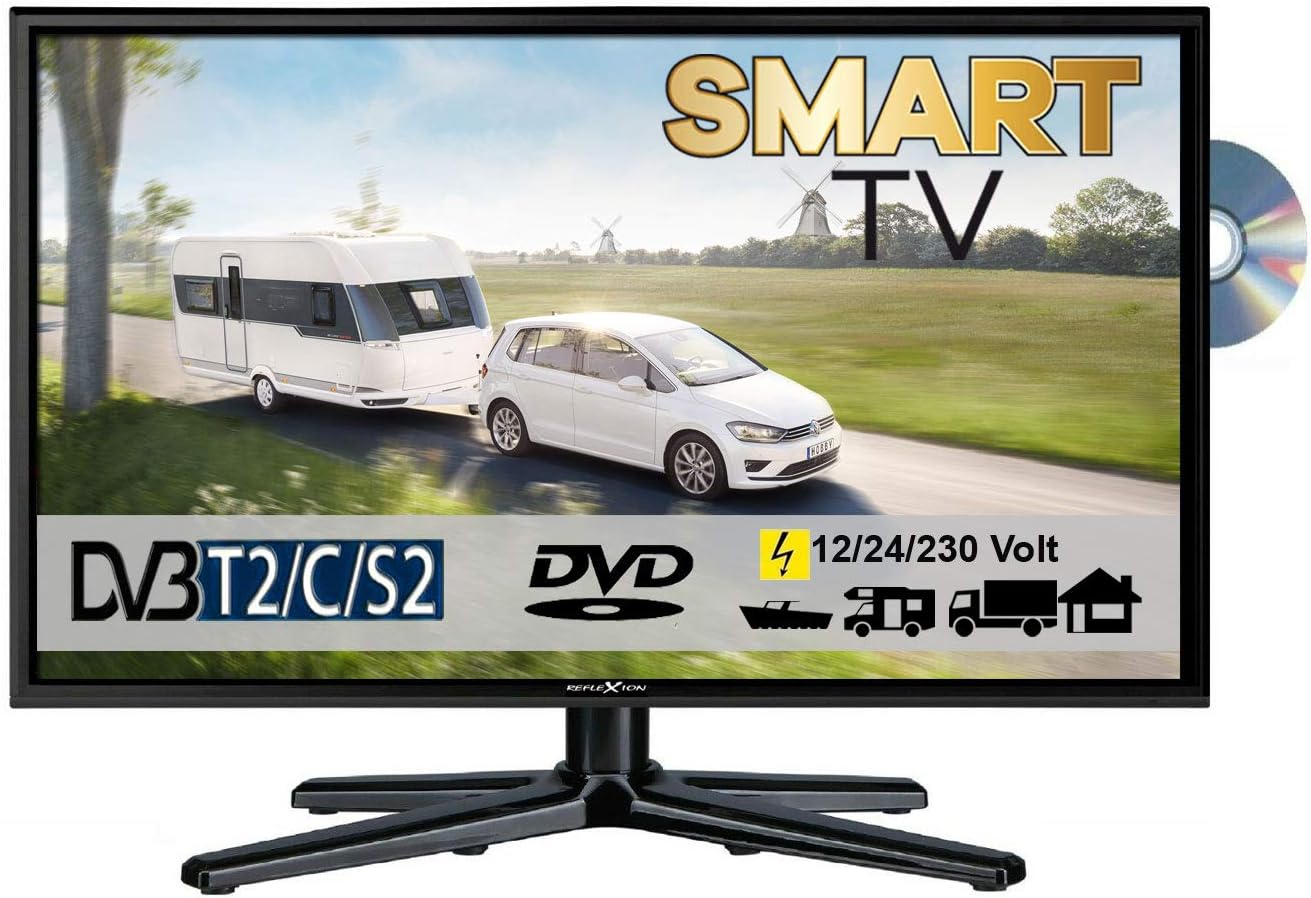 Cello C1920FSDE 19 (47 cm Diagonale) HD Ready LED TV mit eingebautem DVD Player und DVBT2 S2 Triple Tuner