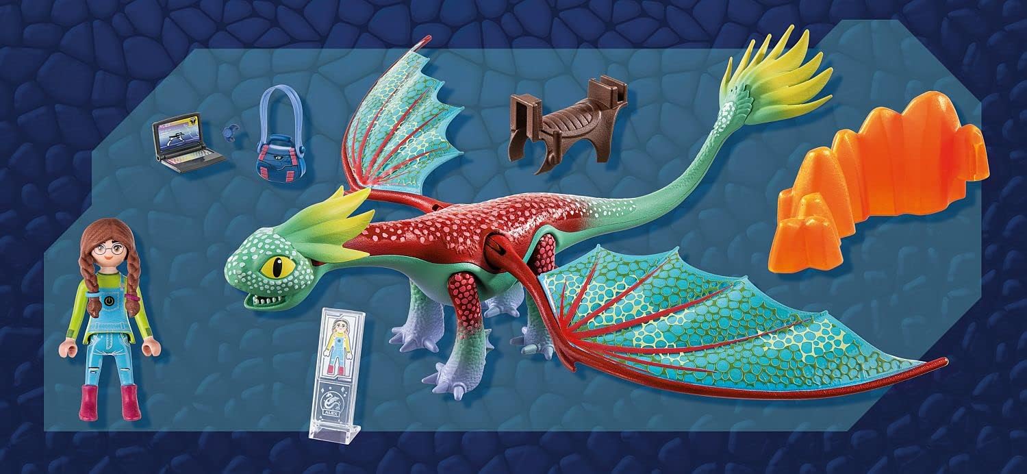 PLAYMOBIL Dragons Nine Realms: Feathers & Alex