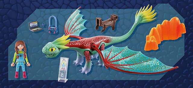 Foto 6 de 8 de PLAYMOBIL DreamWorks Dragons 71083 Dragons, The Nine Realms Feathers y Alex