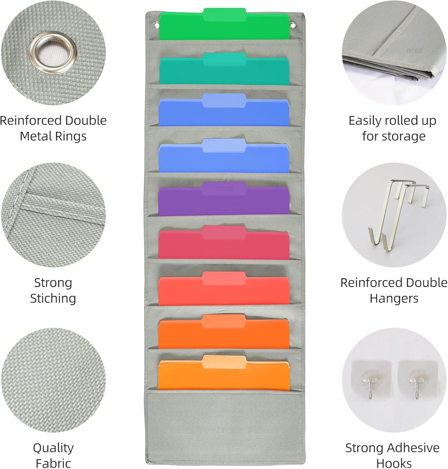 壁掛けファイルオーガナイザー