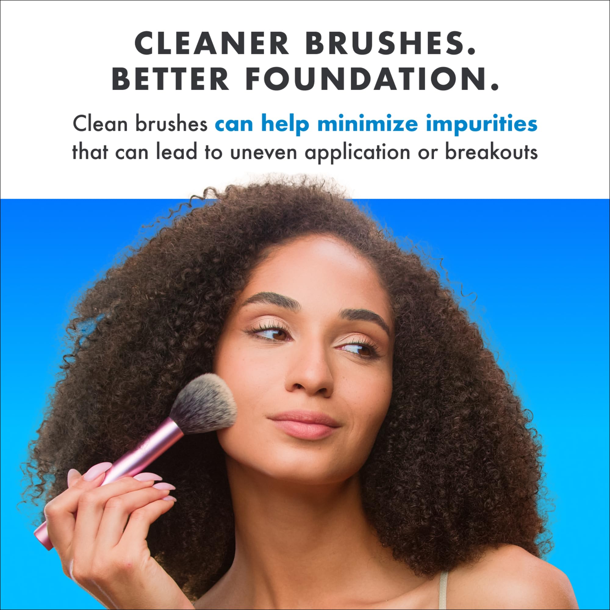 Cinema Secrets Original Blue Vanilla Makeup Brush Cleaner Spray Combo