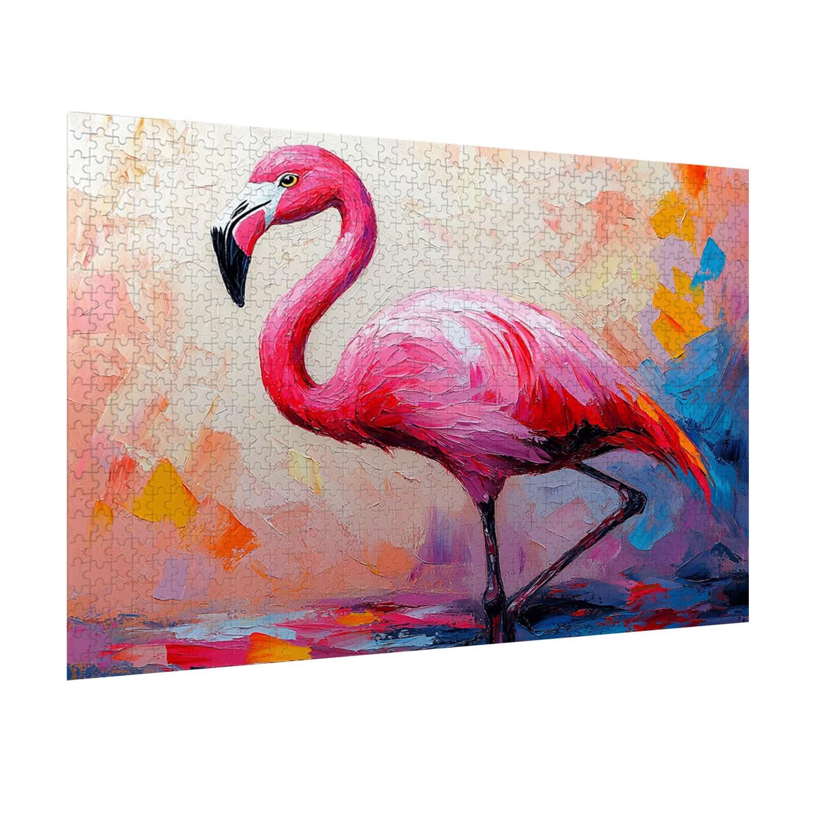 Puzzle 1500 Pezzi Flamingo Puzzle Adulti, Gioco Educativo, n-334 | Jigsaw Puzzles astratto, Impossibile Difficile Sfida, Classici Gioco Familiare, Giochi Divertenti, Idee Regalo