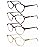 MODFANS Women Reading Glasses 4Pack Large Round Frame Readers Spring Hinges with 4 Pouch
