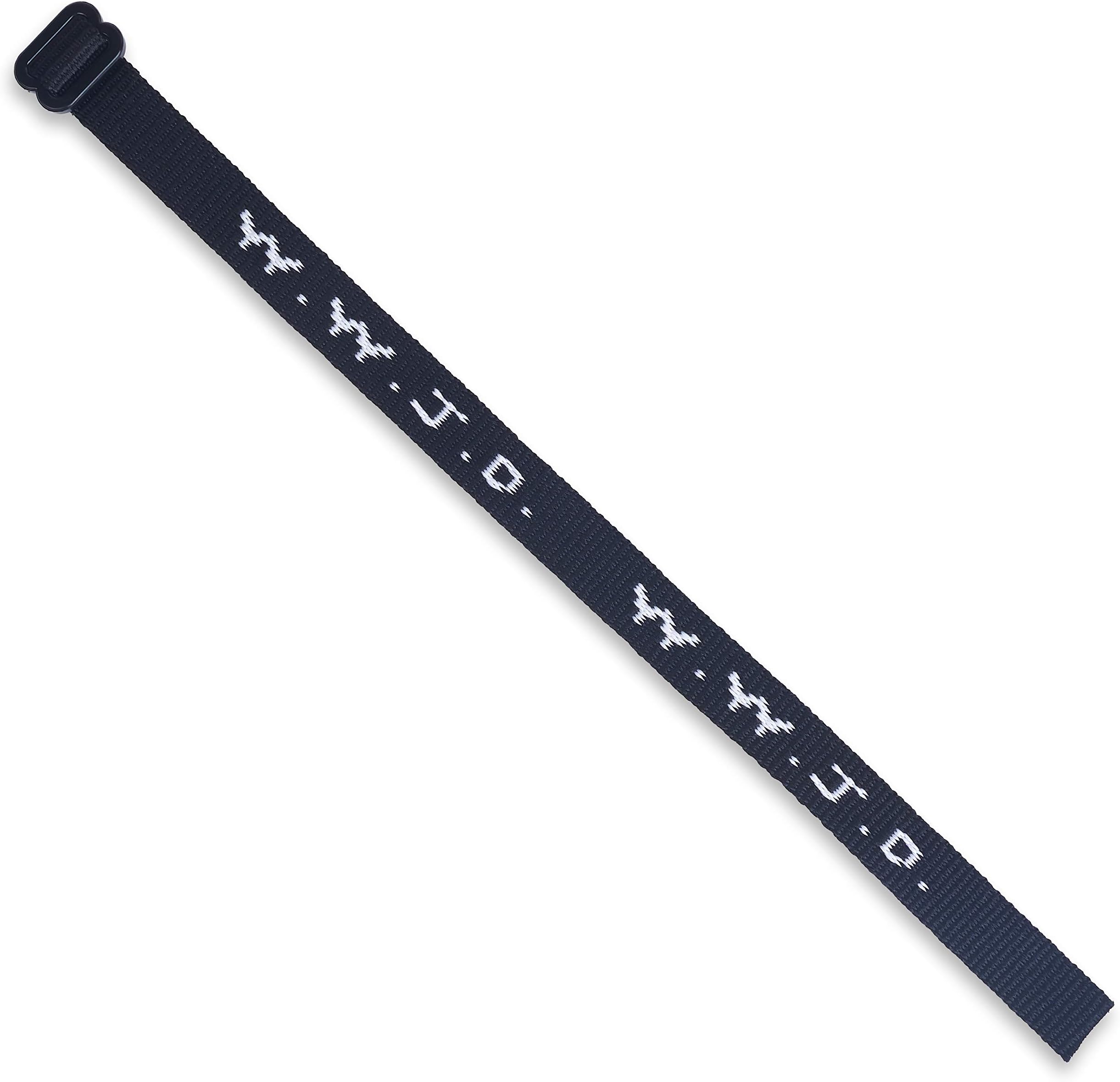 Single W.W.J.D. Bracelet - 22 Individual Colors To Choose From - Mix and Match (Black)