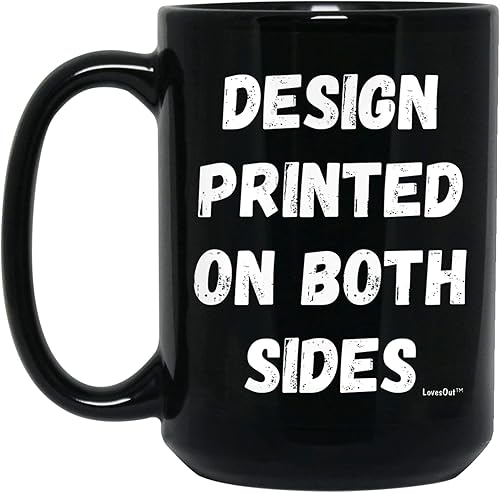 Miniatura 2 de Divertida taza de pastor alemán para hombres, mujeres, amantes de los perros, regalos de Navidad, taza de café negra de 15 onzas