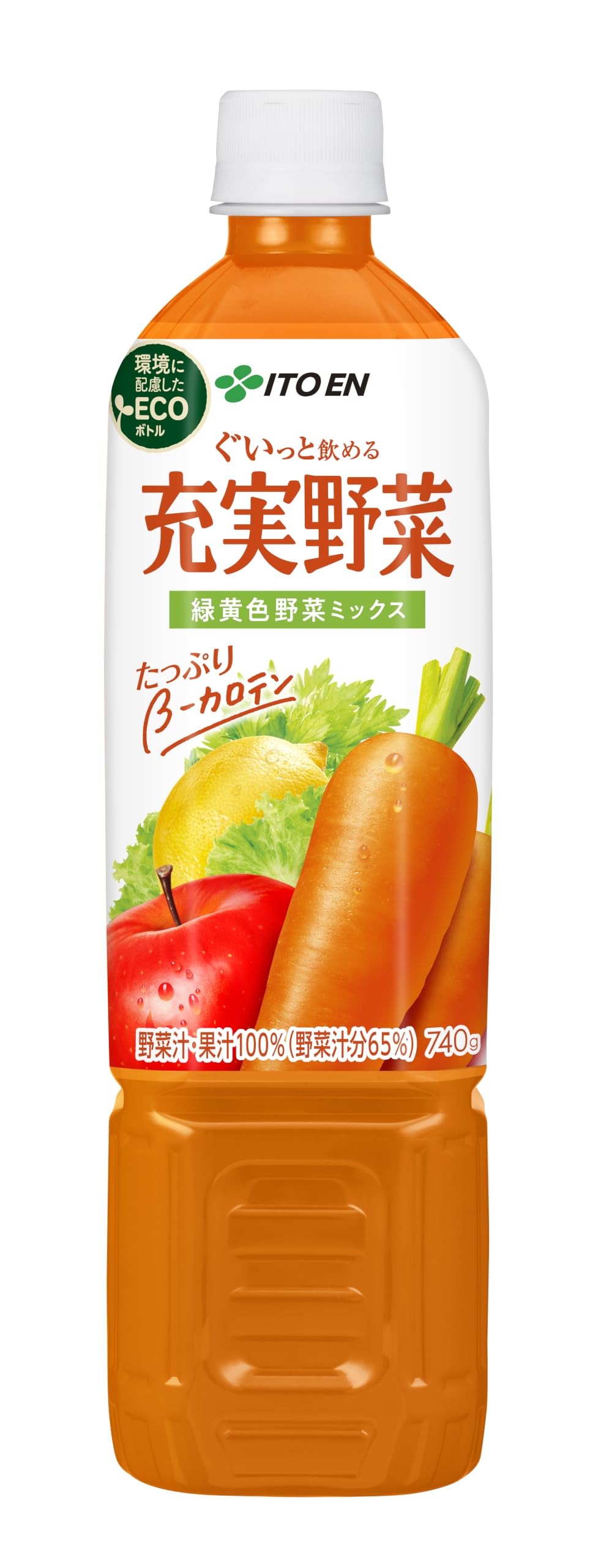 伊藤園 充実野菜 緑黄色野菜ミックス 740g×15本の商品画像
