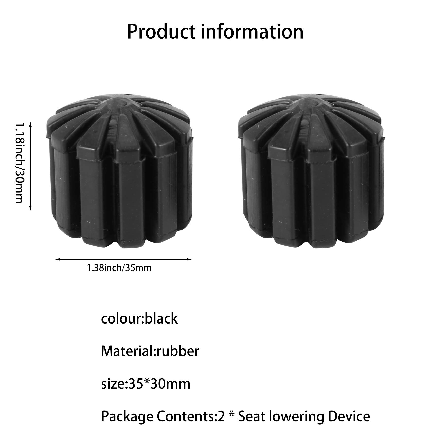 Schwarzer Fahrersitz Tieferlegungssatz Für S1000Xr R1200Rt Lc K1600Gt R1200Gs Lc R1250Gs R 1250 Rt MotorradzubehöR