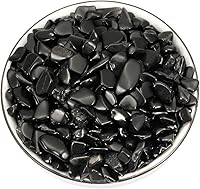 Vista 5 de Nupuyai Chips de citrino en forma irregular de 1 libra para decoración del hogar y fabricación de joyas