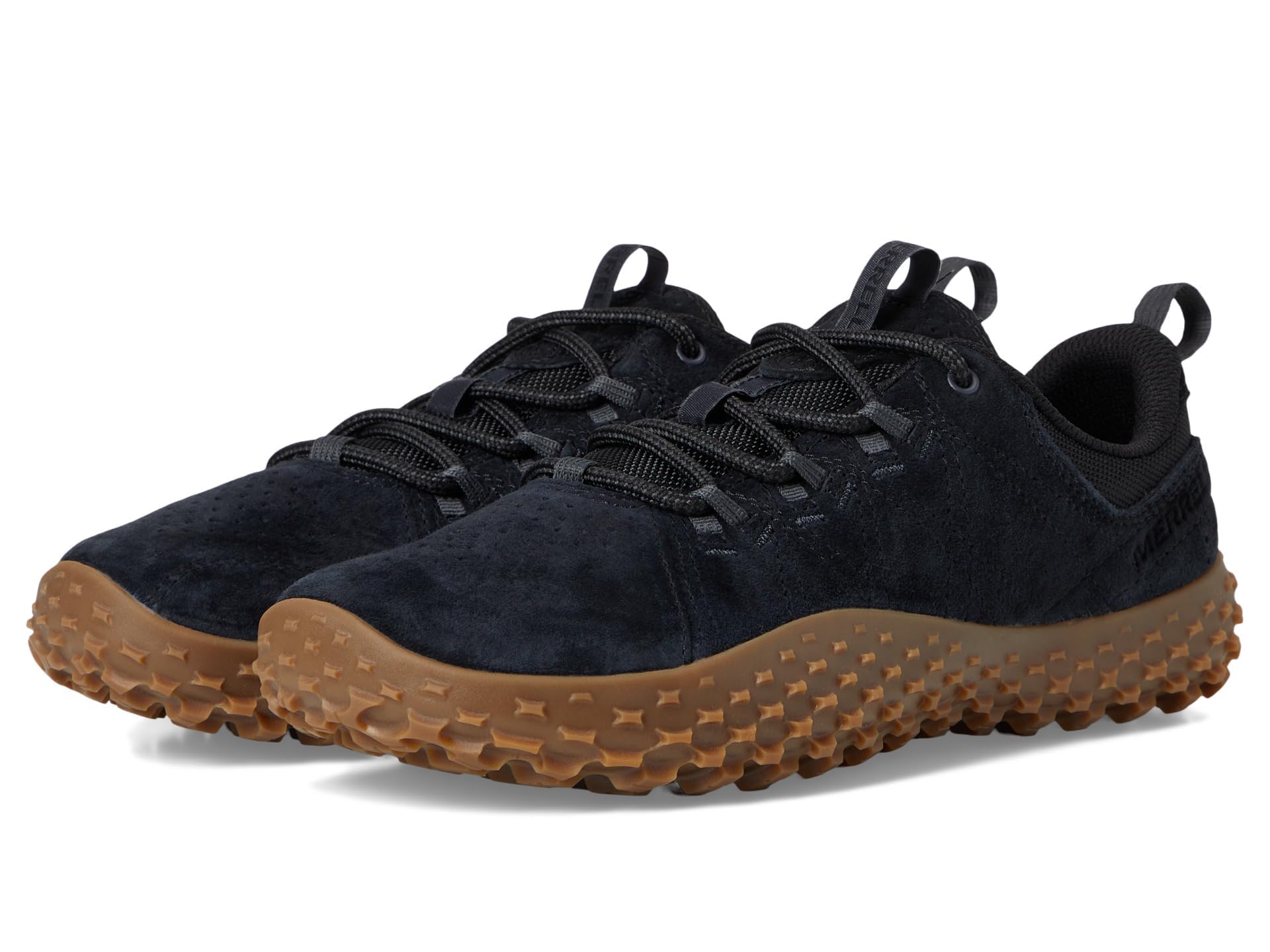 Merrell Women's Wrapt Sneaker, Black/Gum, 8.5