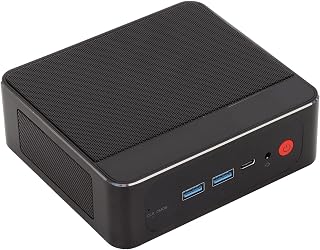 Mini PC, pré-instalado 4K 60Hz HD Video Win11 Ryzen 7 3750H Mini Computador Desktop 8GB 256GB Suporte Renderização 3D para Office Home Media (Plugue UE)