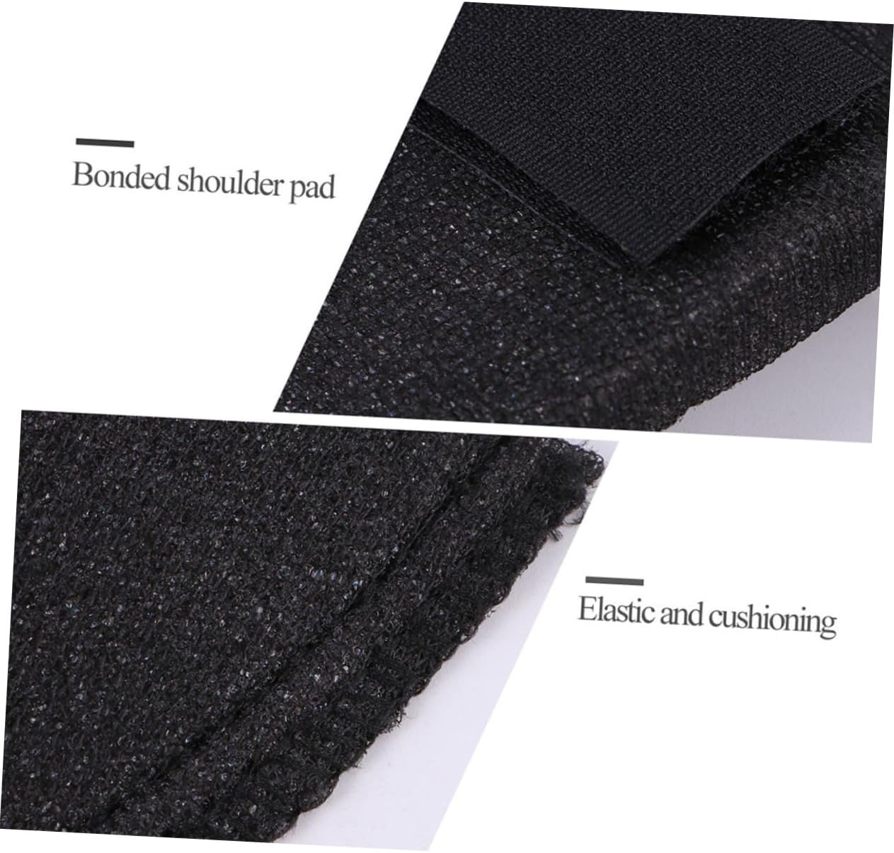 STOBOK 8pairs Upgraded Sponge Shoulder Pads for Women Suit Jackets Lightweight Self-Adhesive Thickness for Everyday Use and Enhanced Shoulder Shape