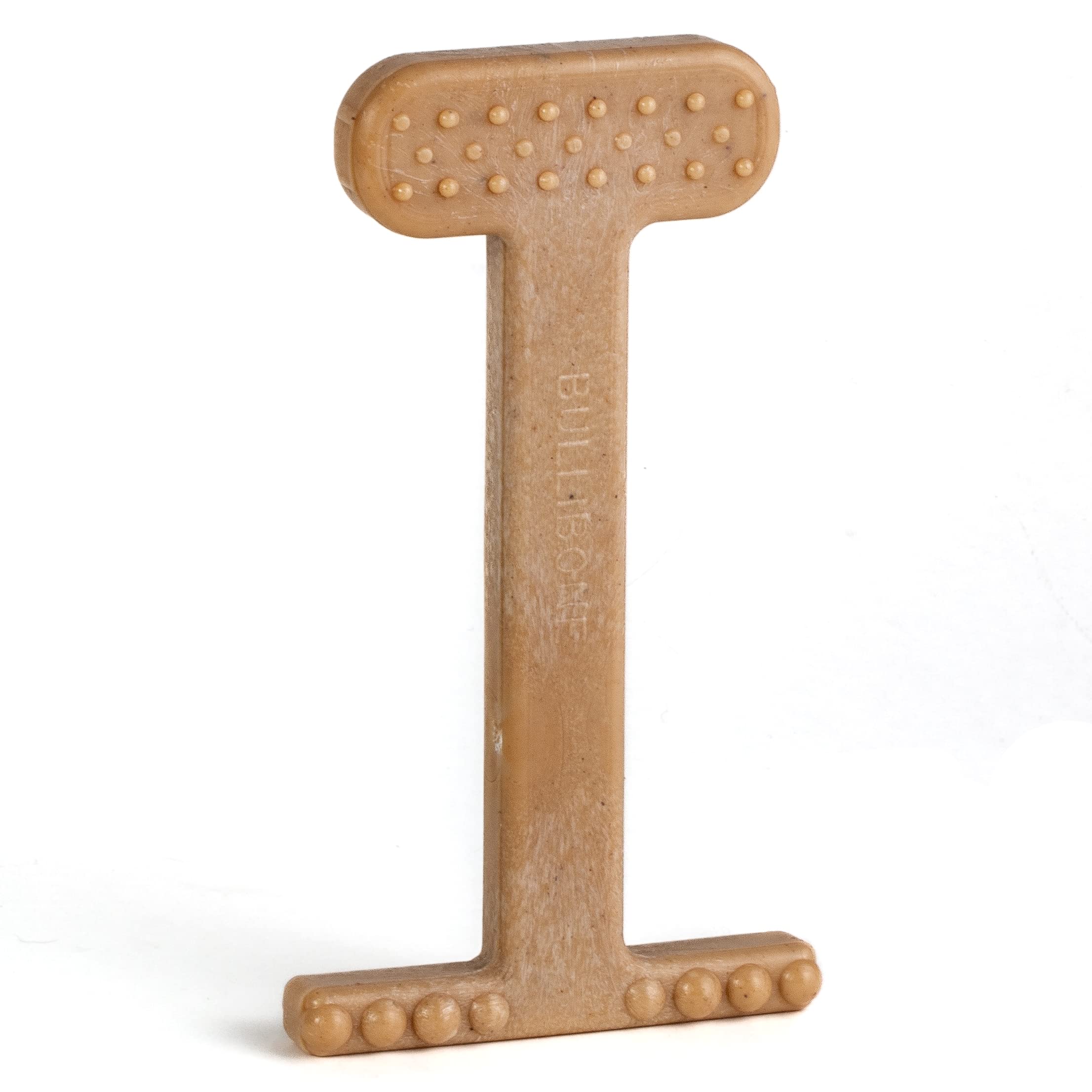 Bullibone Nylon Dog Chew Toy for Aggressive Chewers - Dental Hygiene Bone with Beef Flavor, Durable Tough Chew Toys for Extra Large Dogs,