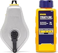 Vista 8 de IRWIN Tools STRAIT-LINE - Tira de gis clásica, 100 pies (IWHT48441)