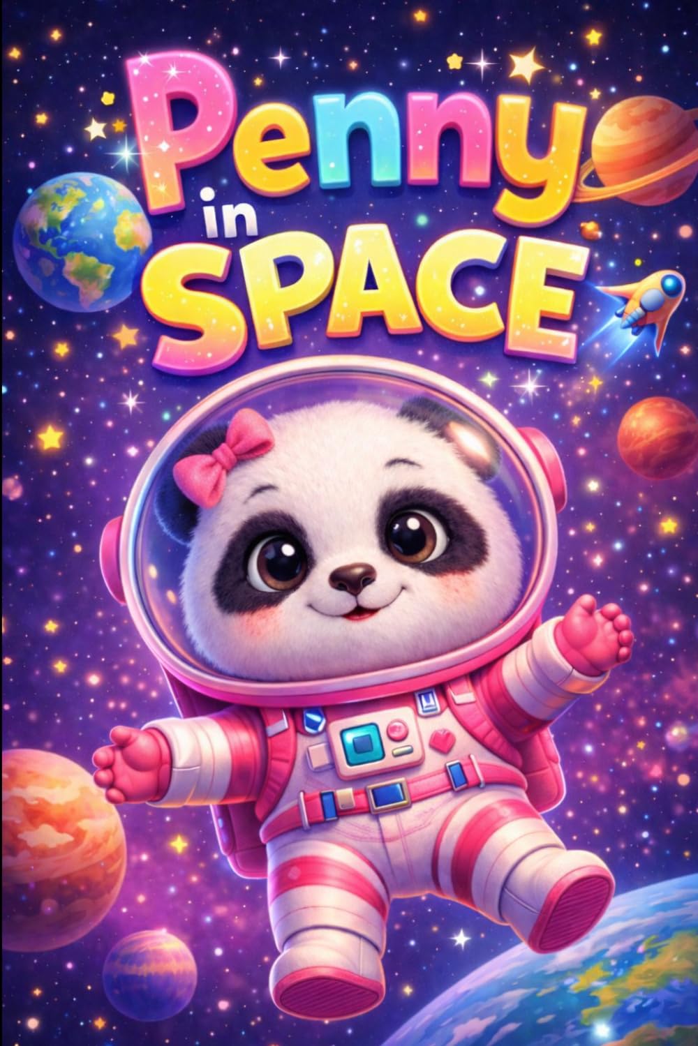 Penny in Space: A Cute Panda Space Adventure About Planets, Stars and the Universe for Kids Ages 4–8 (Little Hearts and Big Feelings)