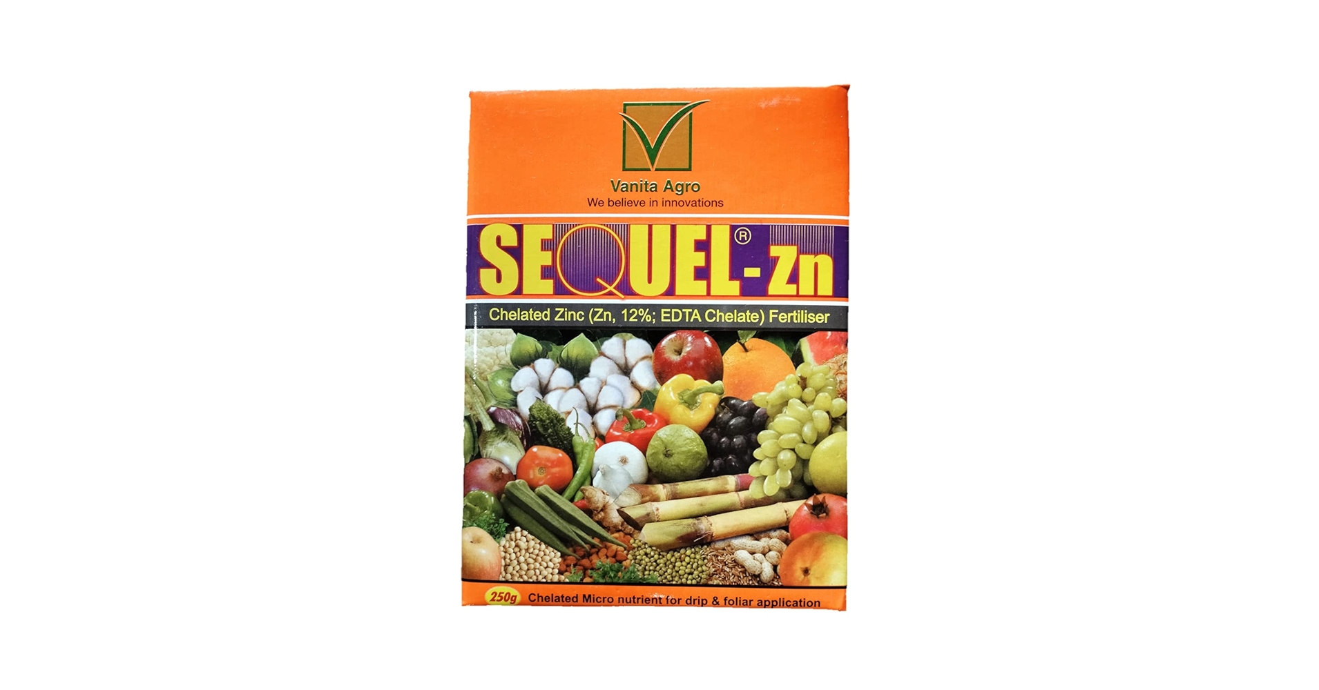Vanita Agro Sequel Chelated Micronutrients Mixture Fertilizer (ZN
