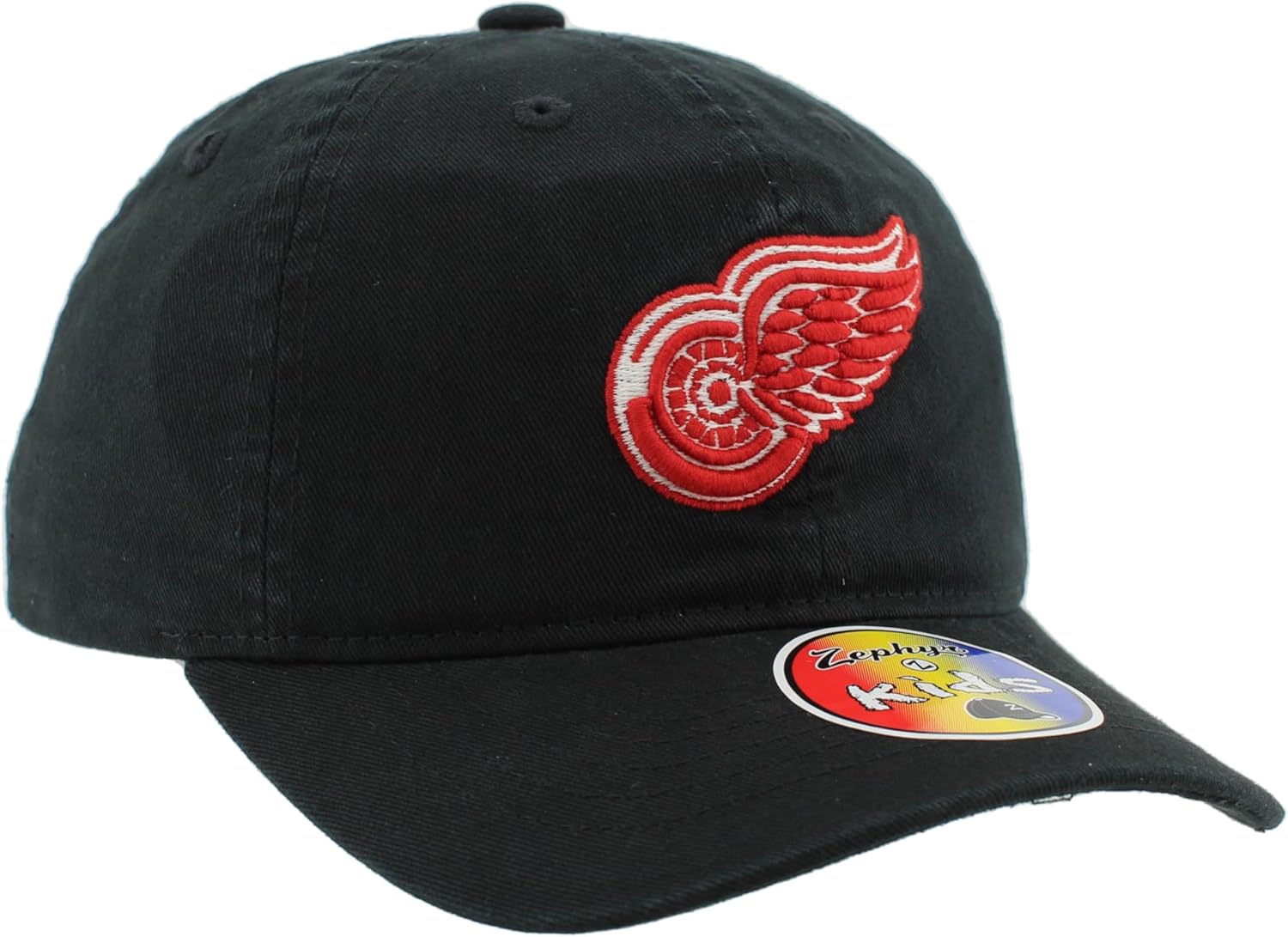 ZHATS NHL Unisex Kids NHL Officially Licensed Youth Adjustable Hat Scholarship Icon Black