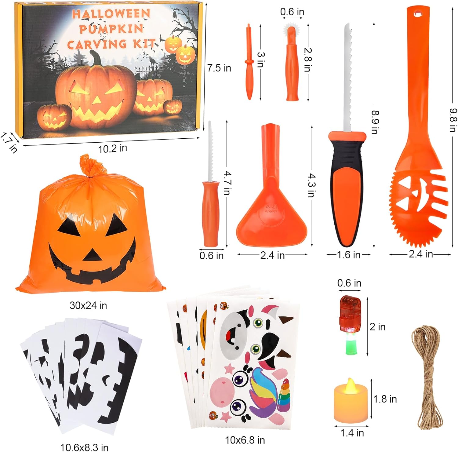 Pumpkin Carving Kit for Kids - Image 5