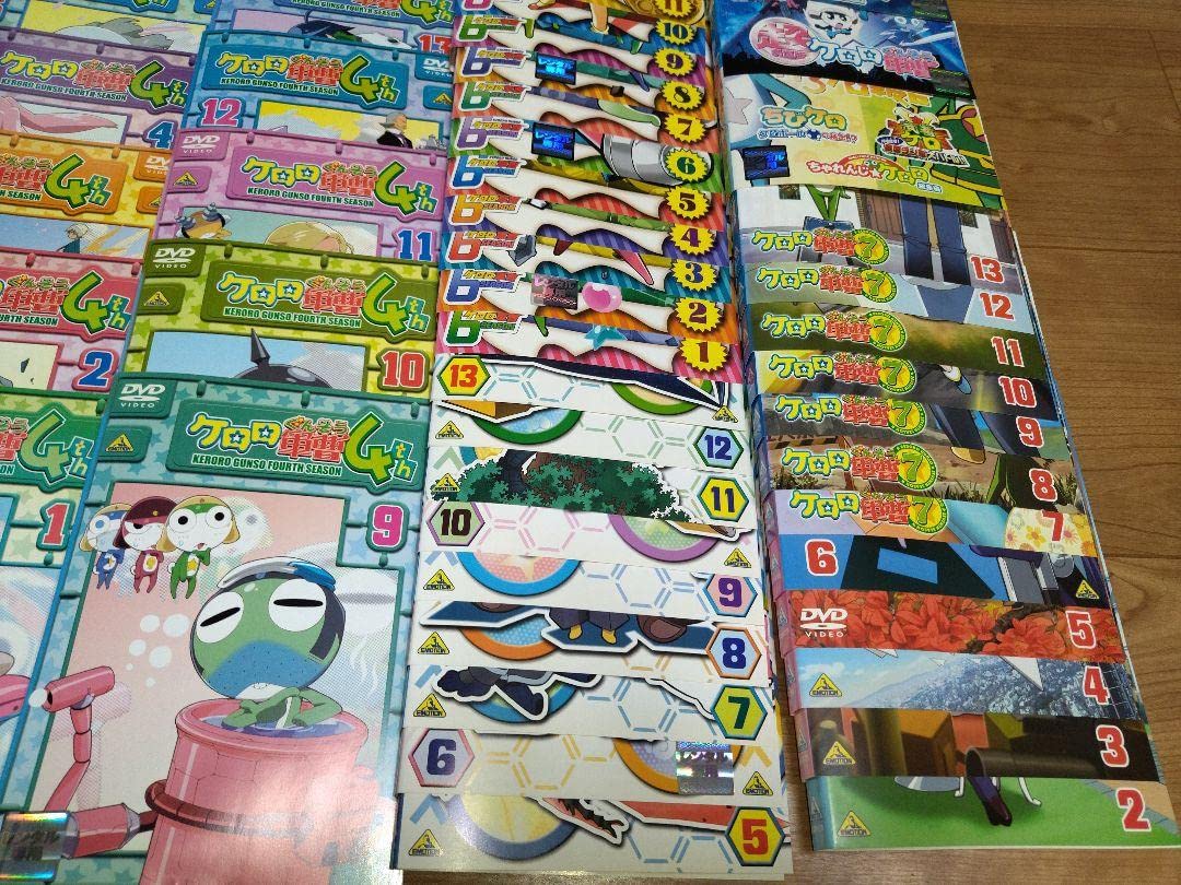 Amazon.co.jp: ケロロ軍曹 TVシリーズ DVD 1〜7シーズン 劇場版4本 計