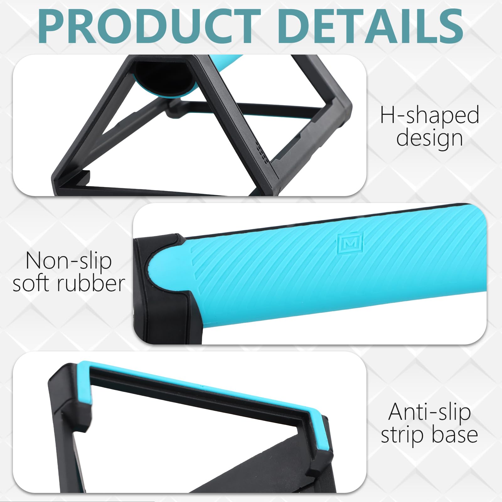 2 Maniglie per Flessioni, Push up Board Flessioni Attrezzi, Push Up Antiscivolo e Portatili Con Impugnature In Schiuma Imbottita, Parallele Basse Calisthenics per Fitness e l'allenamento Muscolare