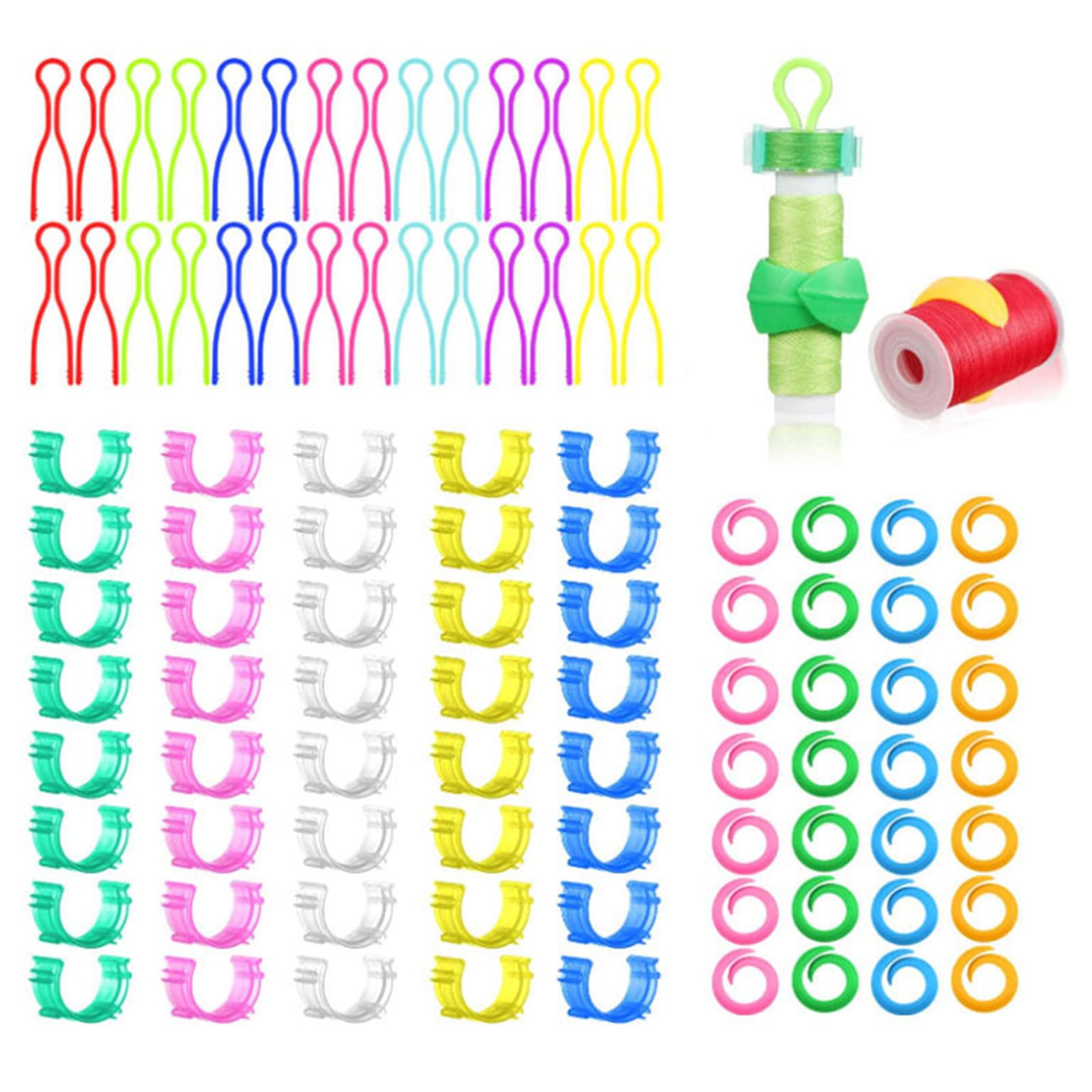 our fave Interchangeable Spool Fasteners Thread Spools Organiser Clamps Holder Clip Quilting Tool Accessories Holder Clip