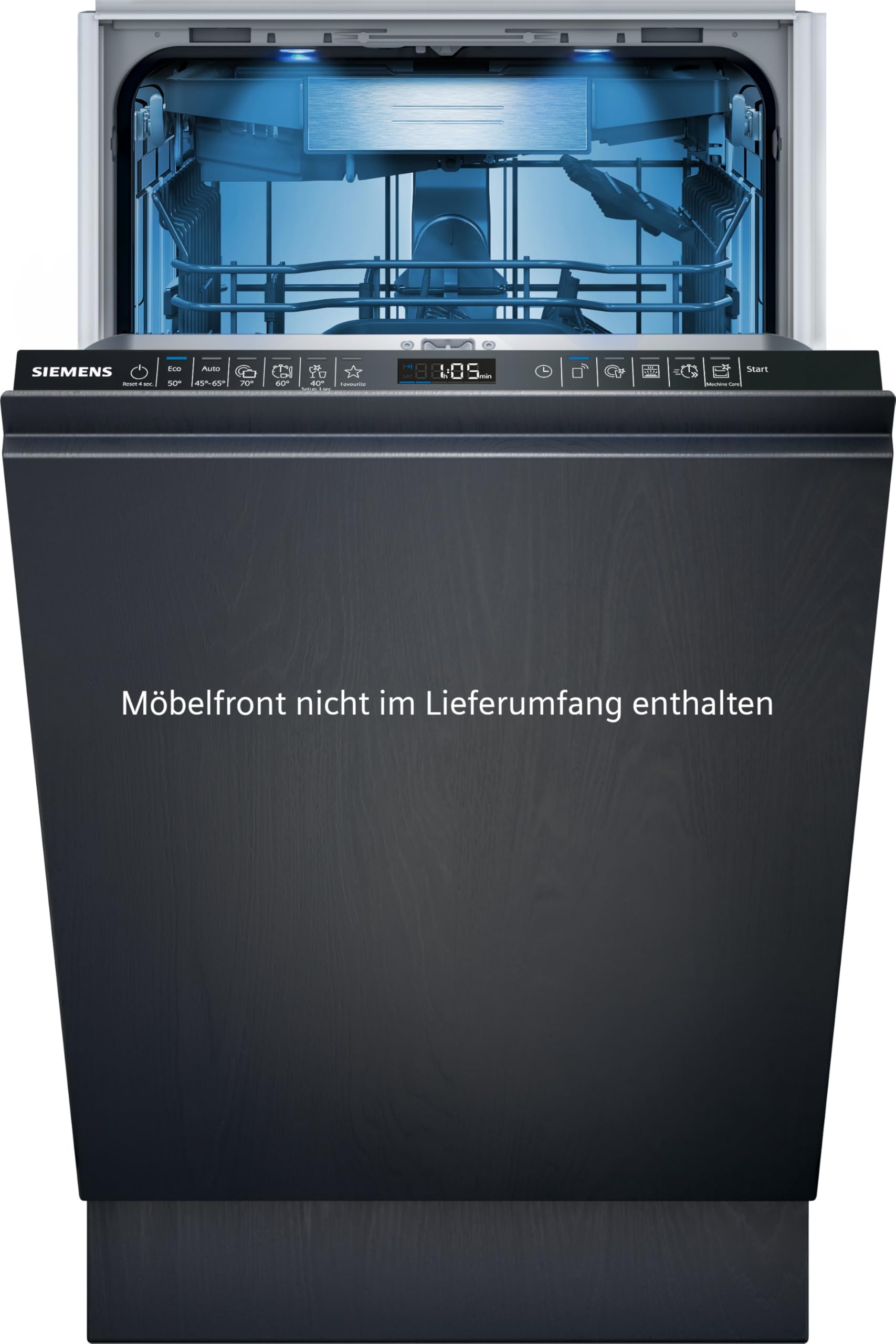 Siemens iQ500 SR65ZX22ME Geschirrspüler Vollintegriert 45 cm Besteckschublade AquaStop VarioSpeed