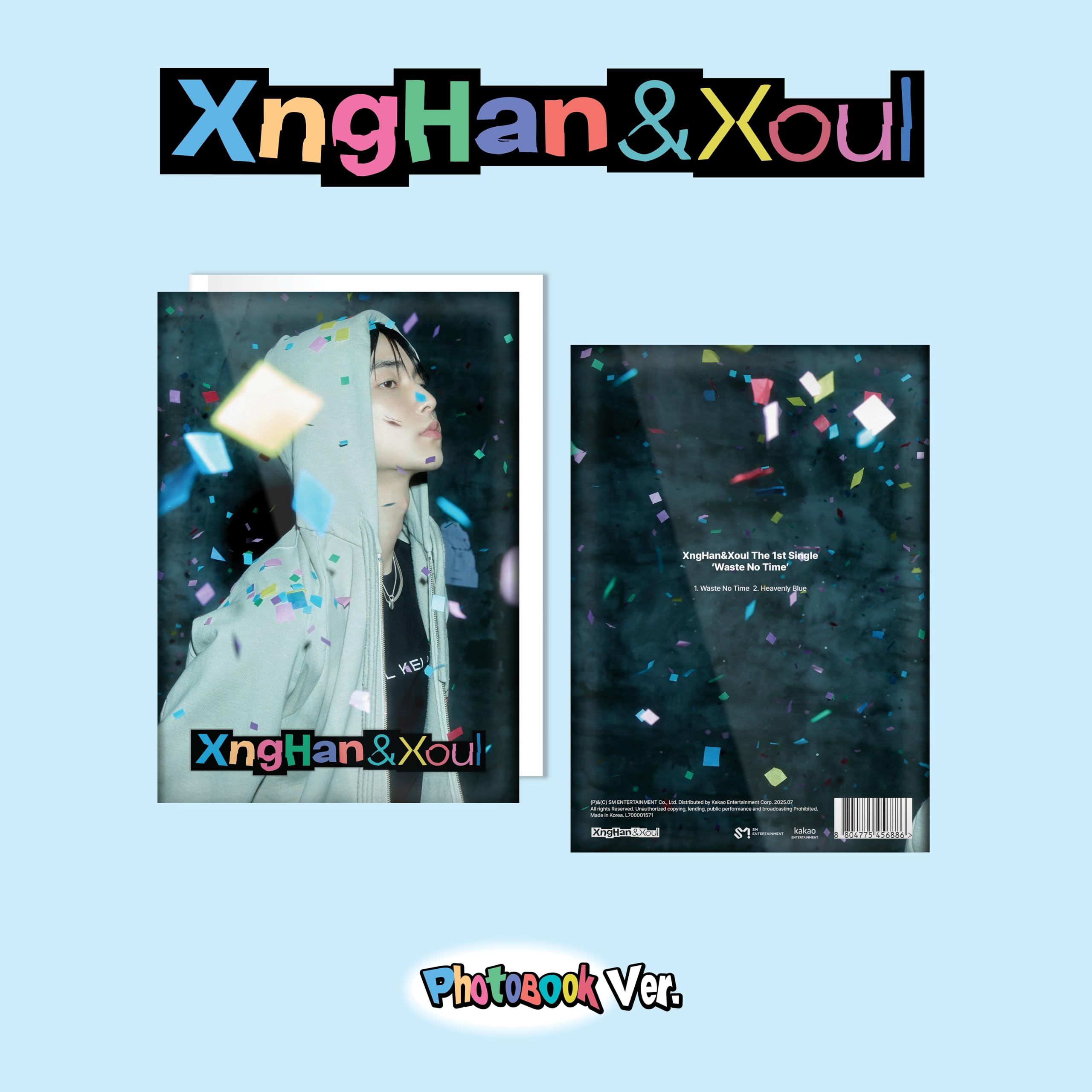 Waste No Time - Photo Book Version - 104pg Photobook, ID Card, Photocard, Unit Photocard + Polaroid