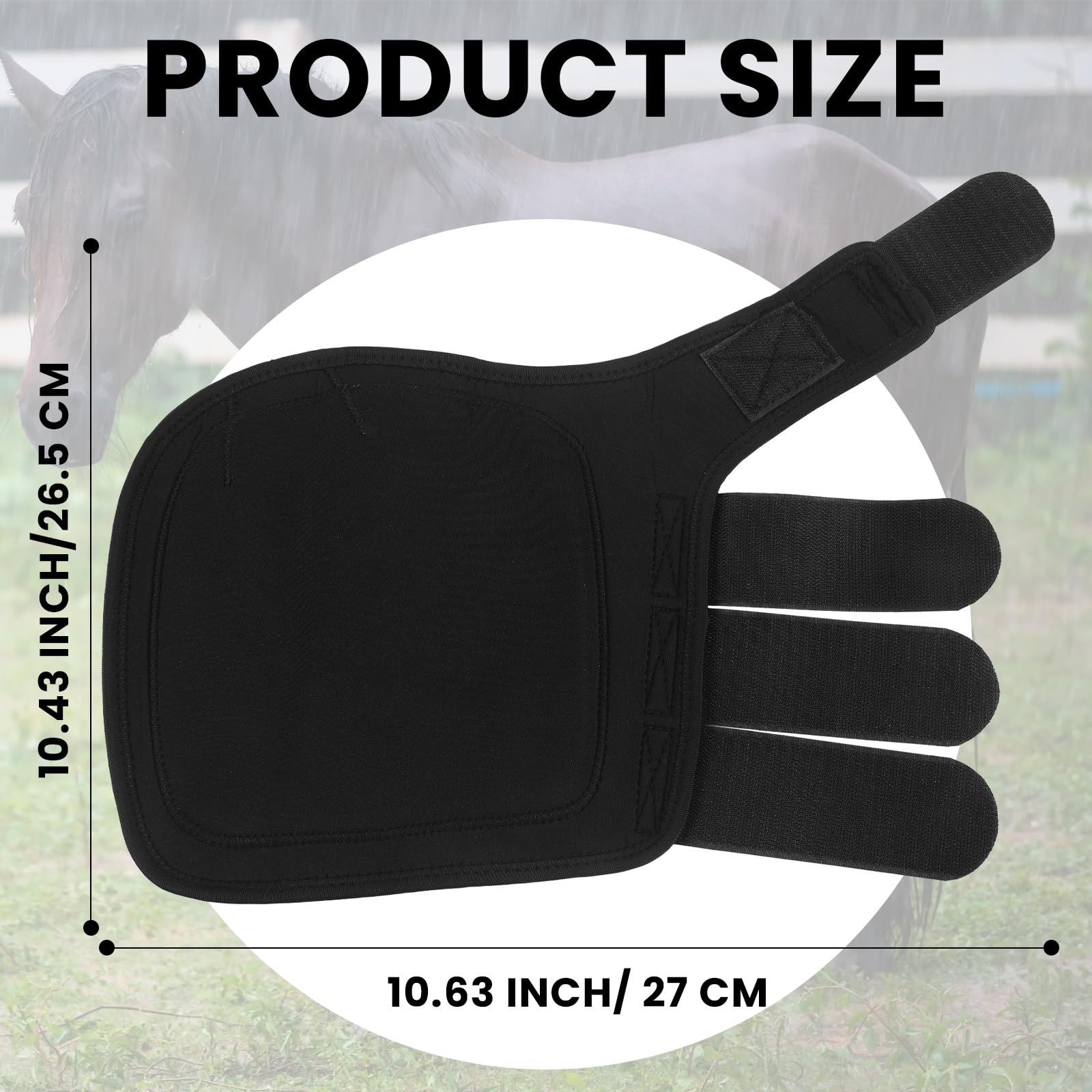 Lot De 8 Bottes Anti-mouches Pour Chevaux - Taille S, En Maille Respirante Bleue Et Rose - Protections Légères