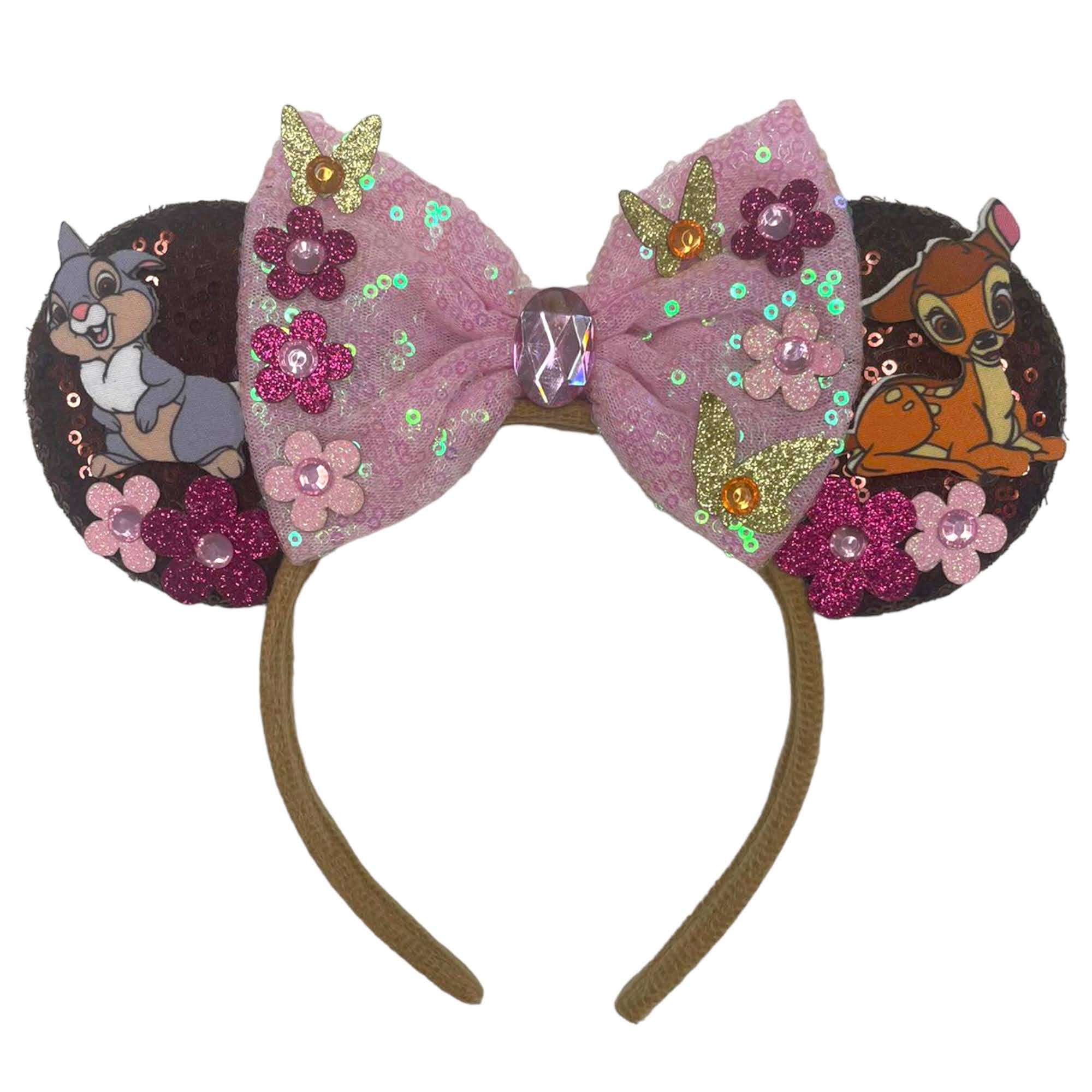 Bambi and Thumper Disney Classic Sequin Minnie Mouse  display picture 3