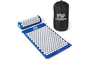 Black Mountain Products Acupressure Mat: Massage Therapy for Back Pain Relief