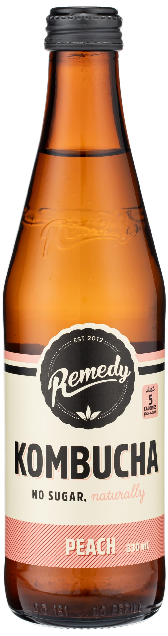 Remedy Kombucha Peach Drink 330 ml