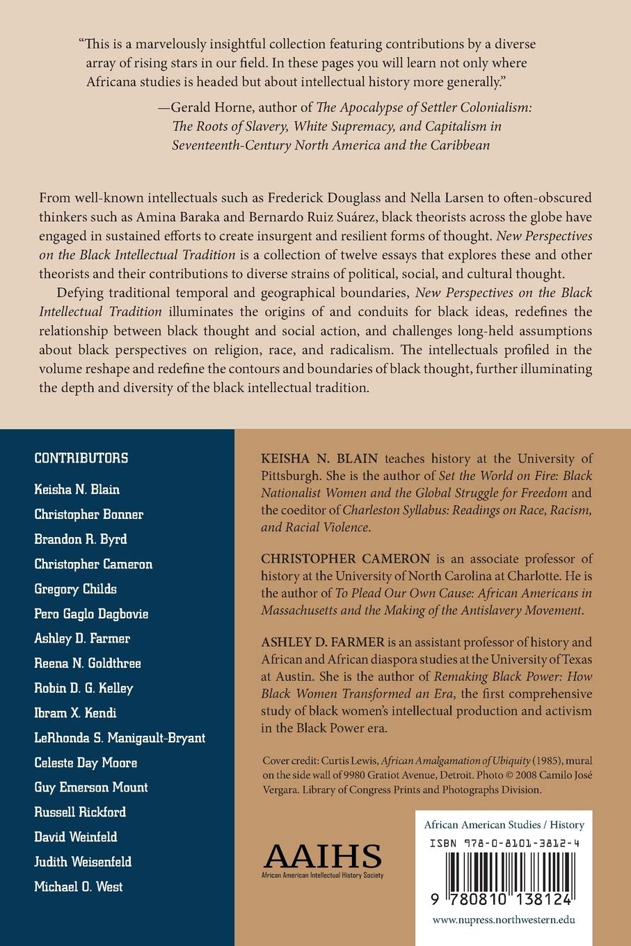 New Perspectives on the Black Intellectual Tradition