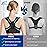 JMPOSE Posture Corrector for Back Support: Adjustable Shoulder Posture Brace for Men and Women (Black, Small/M)