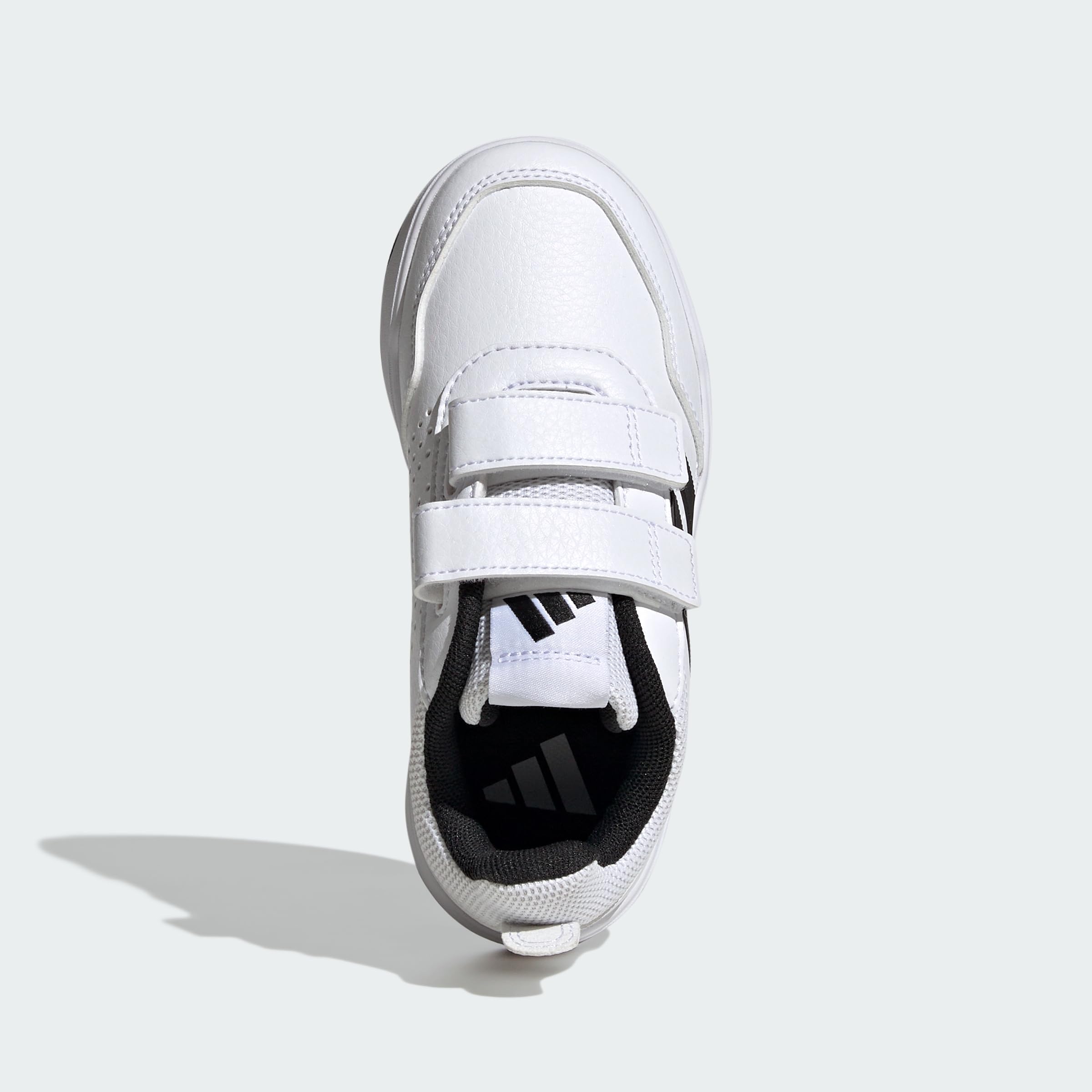 adidas Uniseks - dzieci Tensaur Sport 3.0 Hook And Loop Kids Shoes, Ftwr White/Core Black/Ftwr White, 31.5 EU