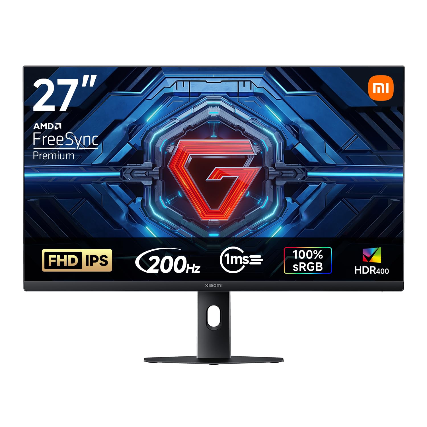 XIAOMI G27i 2026 Monitor Gaming de 27 Pulgadas, 200Hz, 1ms GTG, FreeSync Premium, HDR400, Fast IPS, 100% sRGB, 95% DCI-P3,Certificación TÜV Low Blue Light (1920 x 1080/HDMI 2.0/DP 1.4) en oferta en Amazon