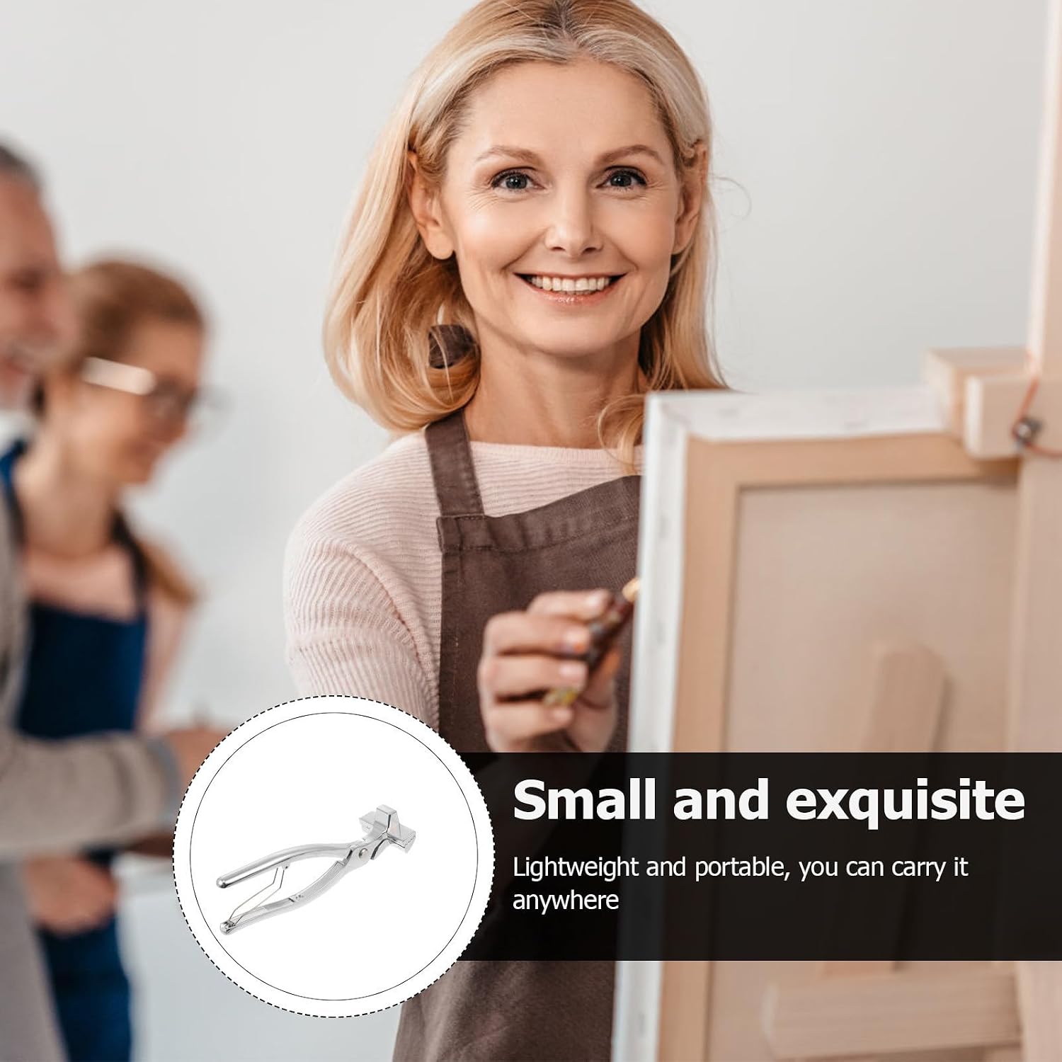 Canvas Stretching Plier for Picture Framers, Wide Mouth Tool