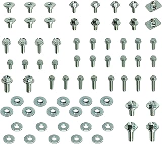 70pc Specbolt fits CR CRF Body Bolt KIT for Plastics SEAT FENDERS SHROUDS. FITS CR85 CR125 CR250 CR500 & CRF150 CRF250 CRF450 R Models CRF150R CRF250R CRF450R