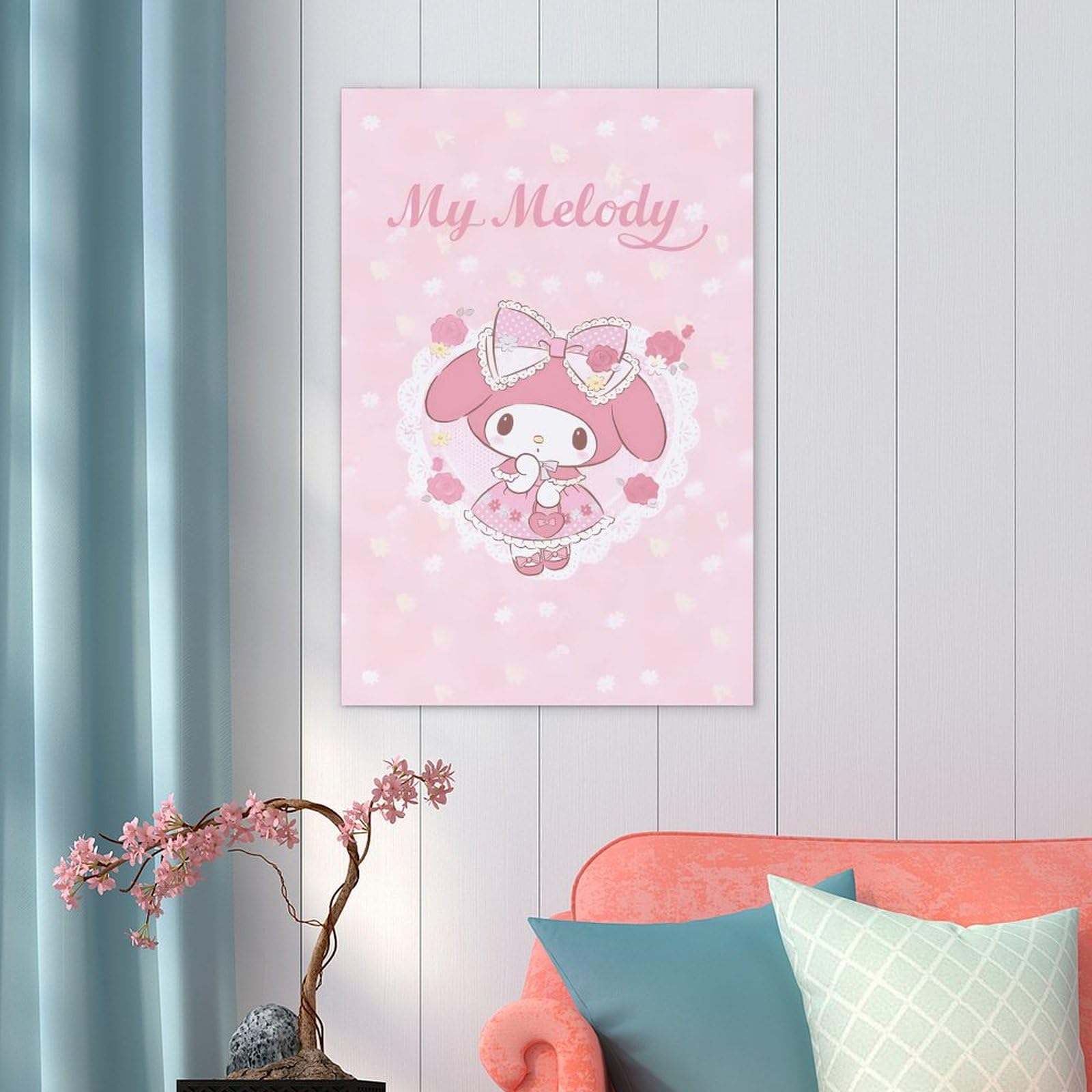 Amazon.co.jp: マイメロディ ポスター 絵画 インテリア 壁紙用 壁紙