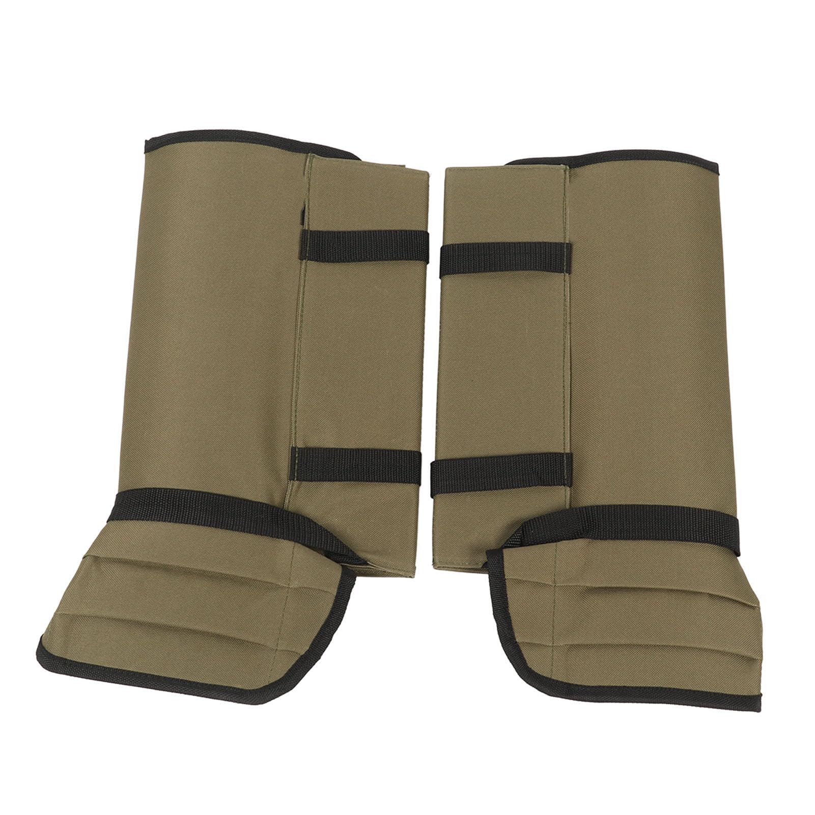 KANASI Guêtres Snake, Protection Ajustable du Bas de la Jambe pour la randonnée, Le Camping et Les activités de Plein air en Toute sécurité.