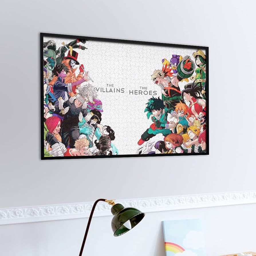 Amazon.co.jp: パズル 木製 僕のヒーローアカデミア ヒロアカ 緑谷