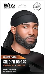 Dri Sweat Do-Rag -Bold Black