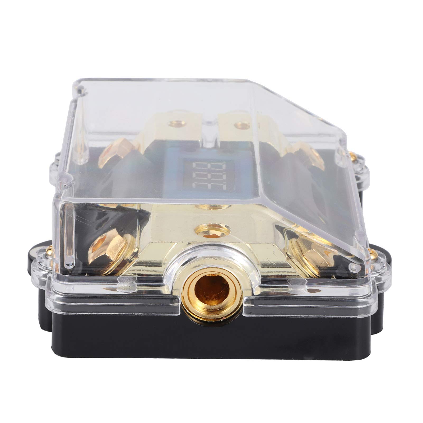 Fuse Block With Voltage Display KIMISS 100A Fuse Block - 1 In 2 Out ...
