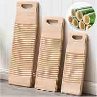 Lynkaye Small Laundry Washboard for Kids, Vintage Decor