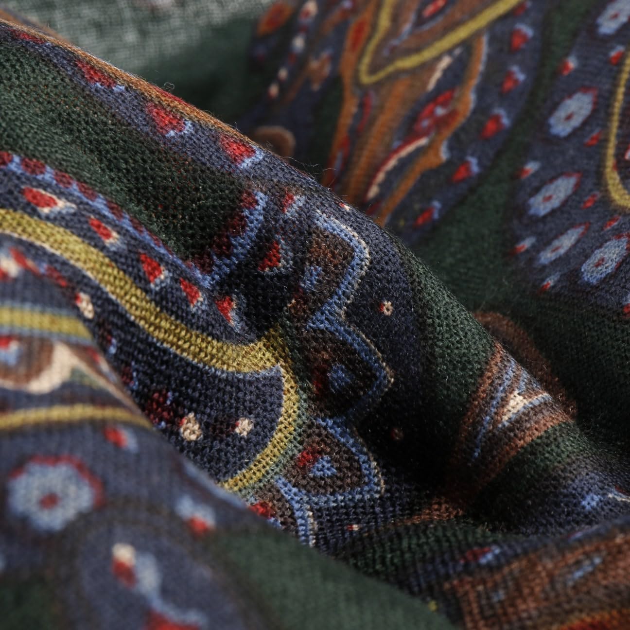 Stetson Sciarpa Paisley Multicolore in Lana Unisex Autunno Inverno