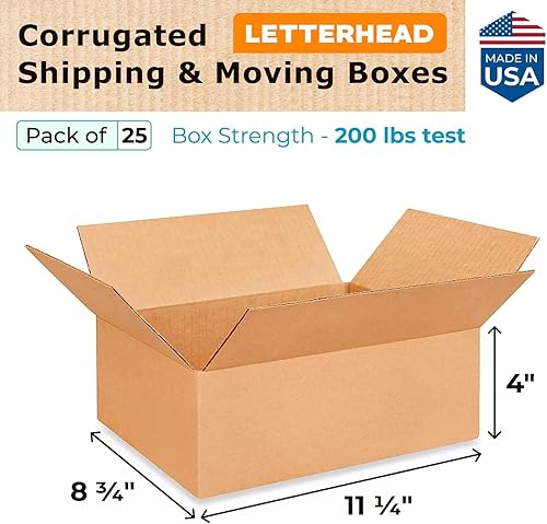 Miniatura 156 de Cajas para envío IDL Packaging - B-1266-5 de cartón corrugado, tamaño pequeño, de 12 pulgadas de largo x 6 pulgadas de ancho x 6 pulgadas de alto